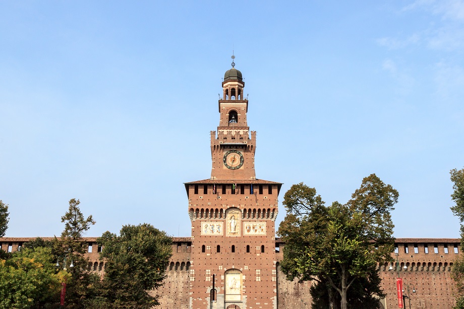 Castello Sforzesco – skarb Mediolanu